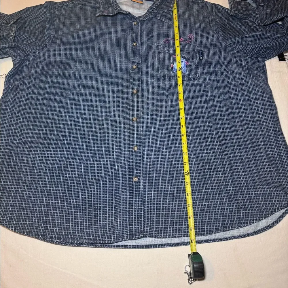 Disney Winnie the Pooh Embroidered Eeyore Corduroy Flannel Women’s Size 26-28W